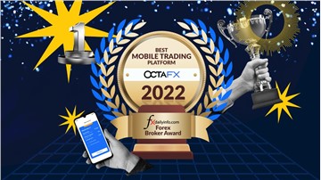 OctaFX wins Best Mobile Trading Platform award at Forex Brokers Award 2022