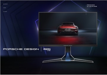 Porsche Design and AGON by AOC unveil the new PD32M: a 4K, 144 Hz, HDR 1400 premium display