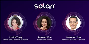 SOLARR Announces Yvette Yung, Rowena Wan, and Sherman Yan as Advisors