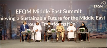 EFQM hosted its 1st Middle East Summit "Achieving a Sustainable Future for The Middle East Through Transformation"
