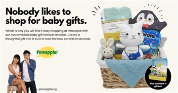 Personalised Baby Gift Hampers Made Affordable in Singapore with Newly Launched Business, Pineapple