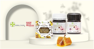 Herbal Pharm Expands Range Of Lifestyle Products With Launch Of Highest-Quality Grade Manuka Honey And Pure Honeycomb In Singapore