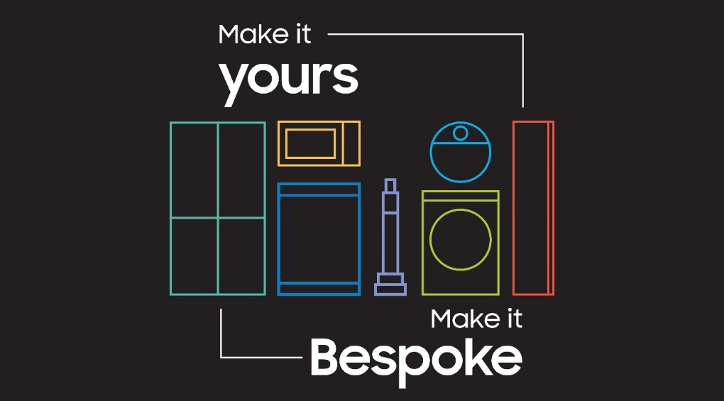 Homeowners can build their dream homes with the new personalisation options through Samsung's Bespoke home appliances