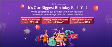 Get the Party Started with iShopChangi’s 9th Anniversary Birthday Bash Sale