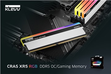 KLEVV Unveils CRAS XR5 RGB DDR5 Gaming Memory