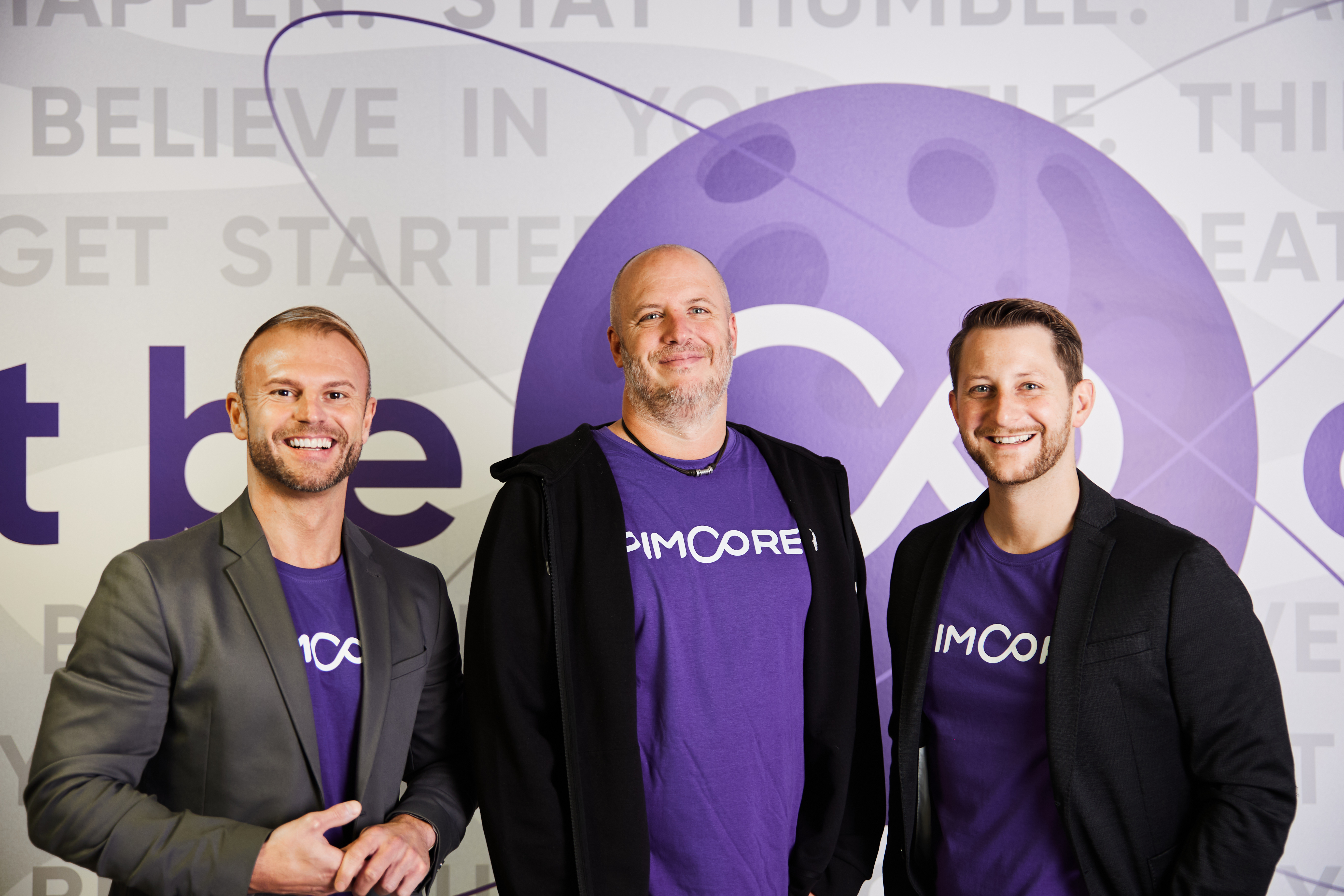 from left to right: Stefan Gruber (CSO), Dietmar Rietsch (CEO), Klaus Schobesberger (COO). Credits: Pimcore GmbH