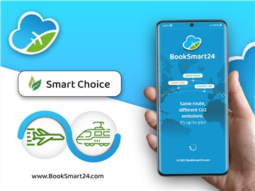 BookSmart24: New app for environmentally conscious travel finds the lowest CO2 route to the desired destination