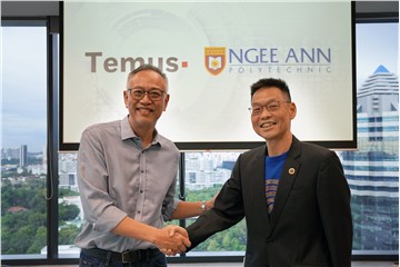 Ngee Ann Polytechnic partners Temus for blended digital transformation and training initiative