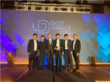 technine x SDMC was awarded the Best MarTech Team of Digiz Awards 2022