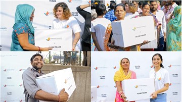 Olymp Trade donates food and clothes to 1000 plus low-income families in India
