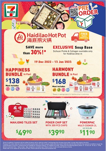 7-Eleven x Haidilao – Making Chinese New Year at home a breeze with hotpot goodness