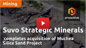 Suvo Strategic Minerals completes acquisition of Muchea Silica Sand Project