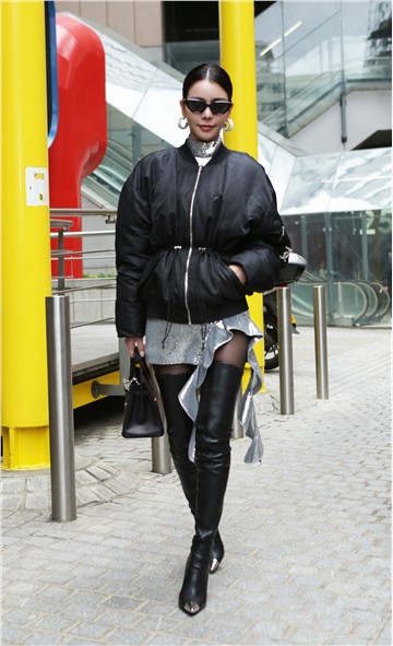 Tia Lee Yu Fen, global C-pop star and fashion icon, continues to spearhead the female empowerment campaign at London Fashion Week