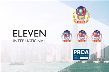 Eleven International Wins Prestigious Gold Stevie® Award in 2023’s Asia-Pacific Stevie Awards