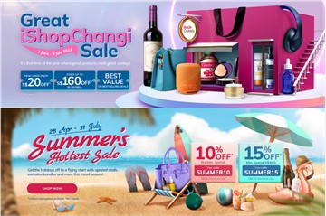 Get Ready for the Summer’s Hottest Sale With iShopChangi
