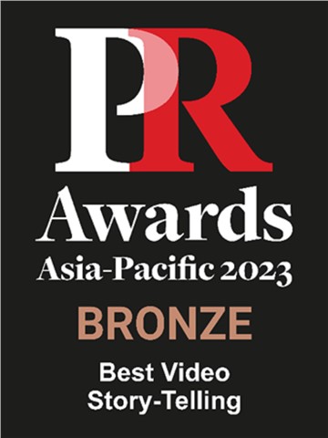 Creative Consulting Group earns Best Video Story-Telling Bronze Award through their work with Global C-Pop artist, Tia Lee, at the PR Awards Asia-Pacific 2023