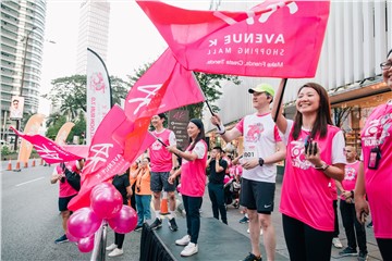 Minister of Youth and Sports Officiates Avenue K Balloon Run 7.0  Celebrating The Merdeka Month