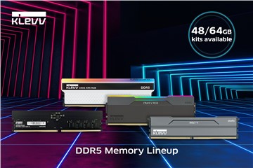 KLEVV Strengthens its DDR5 Gaming Memory Lineup with New Non-Binary & High-Capacity Kits