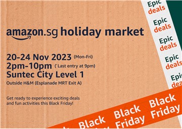 Amazon Singapore Brings Holiday Joy to the City with Amazon.sg Holiday Market from 20 November