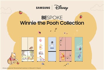 Samsung Bespoke Collection Welcomes Winnie the Pooh and Friends