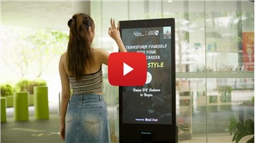 Real Axe Captivates Ngee Ann Poly Open House with Groundbreaking AI-Powered Interactive Experiences
