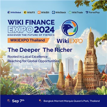 "The Deeper, The Richer" — WikiEXPO Thailand Will Take Place on September 7, Exploring New Era in Financial Technology