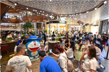 Victoria Dockside in Hong Kong Draws Incredible Crowds with the Globally Acclaimed "100% Doraemon & Friends" Exhibition, Stimulating Hong Kong’s Economy and Retail Vitality