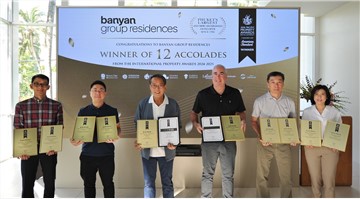 Banyan Group the Most Awarded Developer for Asia/Pacific in the International Property Awards 2024/5